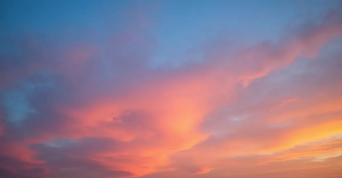 Kolor jesiennego nieba – Znaczenie i Zmiany Barwne