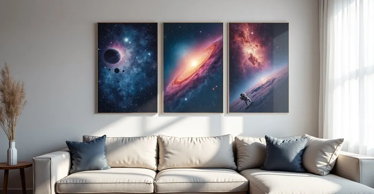 Plakaty o Kosmosie – Odkryj Niezwykłe Światy Sztuki