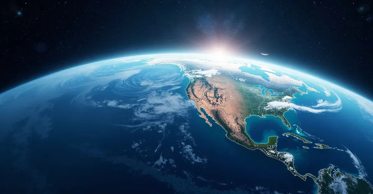 Widok z kosmosu na Ziemię – Piękno i tajemnice naszej planety