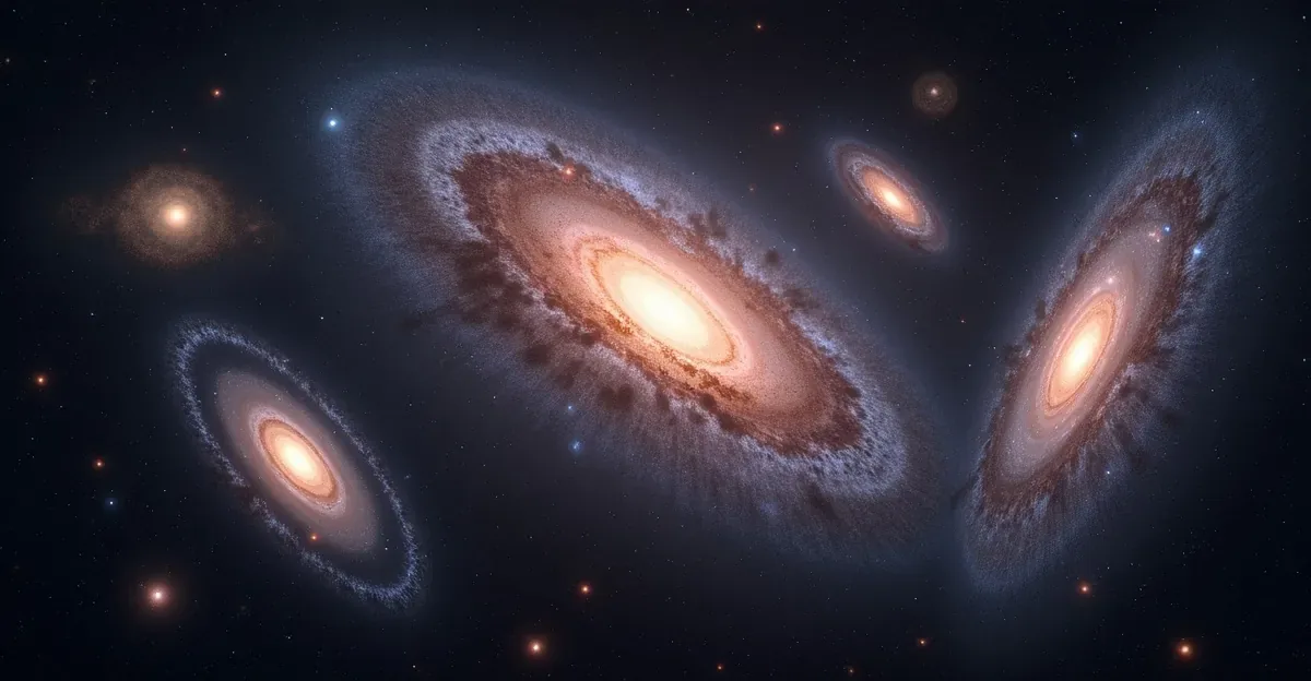 Wszystkie Galaktyki – Typy, Struktury i Ruch w Kosmosie