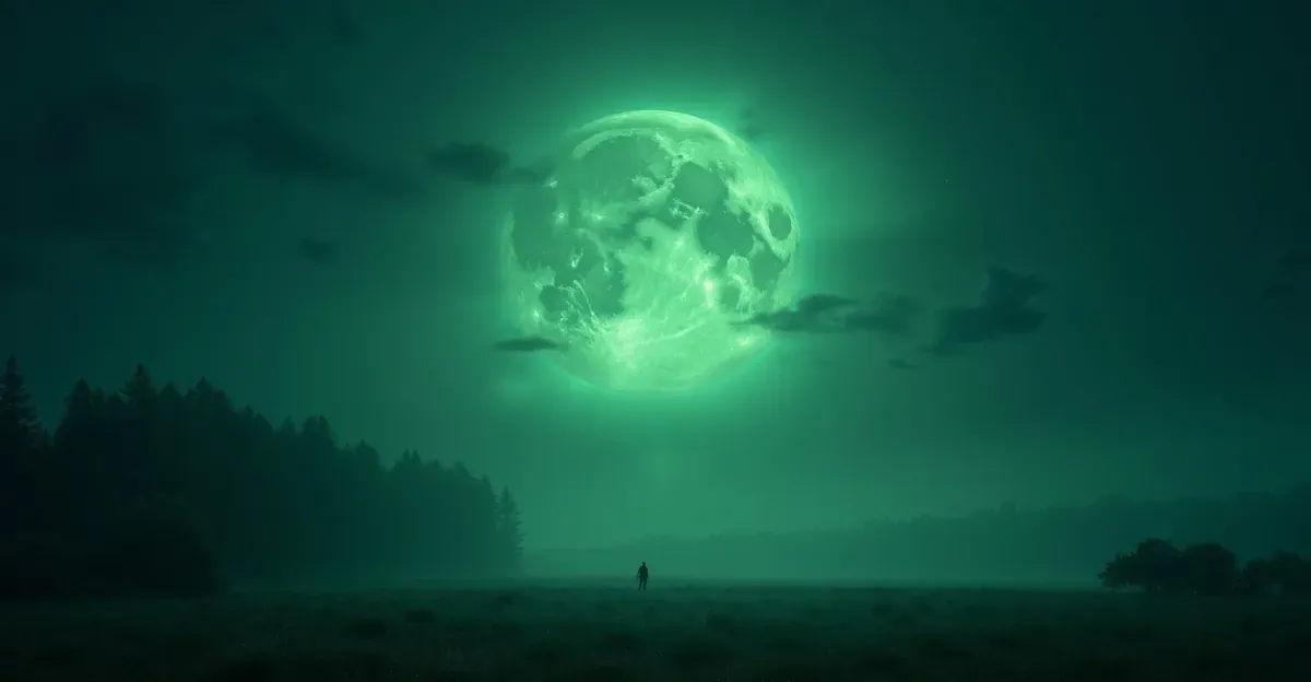 Zielony Księżyc: Tajemnicze Zjawisko i Jego Symbolika